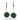 925 Sterling Silver Earrings Oval Black Opal Mozambique Garnet Gemstone Jewelry