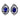 925 Sterling Silver Earrings Oval Blue Sapphire 7x5mm Sapphire Gemstone Jewelry