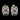 925 Sterling Silver Earrings Sapphire Round Diamond Cut Topaz Gemstone Jewelry