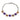 925 Sterling Silver Bracelet Oval Amethyst Citrine Peridot Gemstone Jewelry 7in