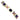 925 Sterling Silver Bracelet Oval Amethyst 8x6mm Tourmaline Gemstone Jewelry 7in