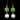 925 Sterling Silver Earrings Oval Emerald 4x3mm Pearl Flower Gemstone Jewelry