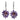 925 Sterling Silver Earrings Marquise Rhodolite 6x3mm Amethyst Gemstone Jewelry