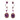 925 Sterling Silver Earrings Oval Amethyst Rhodolite Garnet Gemstone Jewelry