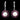 925 Sterling Silver Earrings Oval Rhodolite Garnet 4x3mm Pearl Gemstone Jewelry