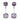 925 Sterling Silver Earrings Cushion Amethyst 9mm Natural Gemstone Jewelry