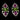 925 Sterling Silver Earrings Oval Chrome Diopside Rhodolite Gemstone Jewelry