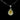 925 Sterling Silver Necklace Pear Yellow Sapphire 6x4mm Gemstone Jewelry 18in