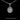 925 Sterling Silver Necklace Oval Fire Opal 7x5mm Sapphire Gemstone Jewelry 18in