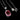 925 Sterling Silver Necklace Octagon Ruby 8x6mm Ruby Diamond Cut Gemstone 18 Ins
