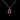 925 Sterling Silver Necklace Oval Ruby 7x5mm Ruby Diamond Cut Gemstone 18inches
