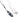 925 Sterling Silver Necklace Blue Sapphire Round Diamond Cut Topaz Gemstone 18in