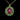 925 Sterling Silver Necklace Oval Ruby 9x7mm Emerald Gemstone Jewelry 18inches