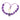 925 Sterling Silver Necklace Fancy Amethyst 19x15mm Gemstone Jewelry 18 Inches