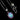 925 Sterling Silver Necklace Oval Fire Opal 8x6mm Sapphire Gemstone Jewelry 18in