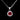 925 Sterling Silver Necklace Round Ruby 5mm Natural Gemstone Jewelry 18inches