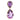 925 Sterling Silver Pendant Pear Amethyst 145ct Sapphire Handmade Gemstone