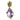 925 Sterling Silver Pendant Pear Ametrine 41ct Citrine Handmade Gemstone Jewelry