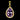 925 Sterling Silver Pendant Pear Amethyst 15x10mm White Topaz Gemstone Jewelry
