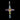 925 Sterling Silver Pendant Marquise Blue Topaz Citrine Cross Gemstone Jewelry