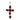 925 Sterling Silver Pendant Oval Mozambique Garnet 7x5mm Cross Gemstone Jewelry