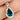 925 Sterling Silver Pendant Pear London Blue Topaz 7x5mm Gemstone Jewelry