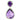 925 Sterling Silver Pendant Pear Amethyst 64ct Emerald Handmade Gemstone Jewelry