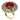 925 Sterling Silver Ring Handmade Oval Ruby 8.10ct Diamond Gemstone jewelry 7.5