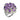 925 Sterling Silver Ring Oval Amethyst Peridot Gemstone jewelry 7