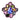 925 Sterling Silver Ring Pear Tanzanite 8x6mm Ruby Tourmaline Gemstone Size 7.5