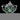 925 Sterling Silver Ring Oval Emerald 5x4mm Rhodolite Gemstone Jewelry Size 9