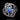 925 Sterling Silver Ring Oval Tanzanite Black Opal Rhodolite Gemstone Jewelry 7