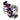 925 Sterling Silver Ring Pear Rhodolite Garnet Tanzanite Gemstone Jewelry Size 8