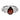 925 Sterling Silver Ring Pear Mozambique Garnet 10x7mm Gemstone Jewelry Size 7