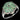 925 Sterling Silver Ring Round Emerald Sapphire Natural Gemstone Jewelry Size 8