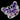 925 Sterling Silver Ring Oval Amethyst Tanzanite Butterfly Gemstone Jewelry Sz 7