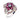 925 Sterling Silver Ring Oval Rhodolite Garnet 5x4mm Tanzanite Gemstone Size 9
