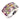 925 Sterling Silver Ring Oval Tourmaline Rhodolite Sapphire Gemstone Jewelry 7