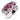 925 Sterling Silver Ring Oval Rhodolite Garnet Tanzanite Gemstone Jewelry Size 9