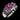 925 Sterling Silver Ring Oval Rhodolite Garnet Amethyst Gemstone Jewelry Size 9