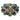 925 Sterling Silver Ring Oval Black Opal 6x4mm Emerald Gemstone Jewelry Size 9