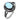 925 Sterling Silver Ring Oval Larimar 8x6mm Spinel Gemstone Jewelry Size 8