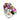 925 Sterling Silver Ring Oval Tourmaline Tanzanite Flower Gemstone Jewelry 8.5
