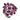 925 Sterling Silver Ring Pear Rhodolite Garnet 6x4mm Tanzanite Gemstone Size 8.5