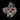 925 Sterling Silver Ring Marquise Rhodolite Garnet Chrome Diopside Gemstone 8.5
