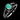 925 Sterling Silver Ring Oval Emerald 7x5mm Spinel Natural Gemstone Jewelry Sz 8