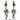 Clarity Enhanced Black Opal 4mm Chrome Diopside 925 Sterling Silver Earrings